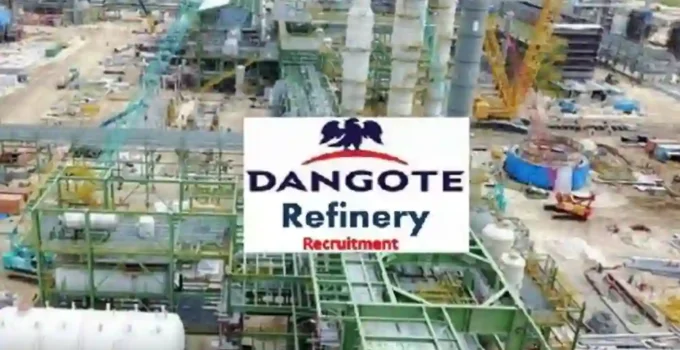 Dangote Refinery Recruitment 2024