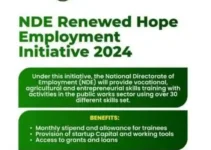 Apply Now: NDE Renewed Hope Employment Initiative 2024