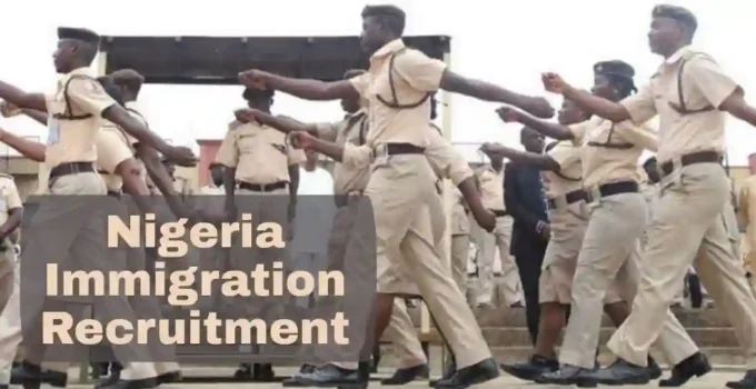 Nigeria Immigration Recruitment Portal Now Open